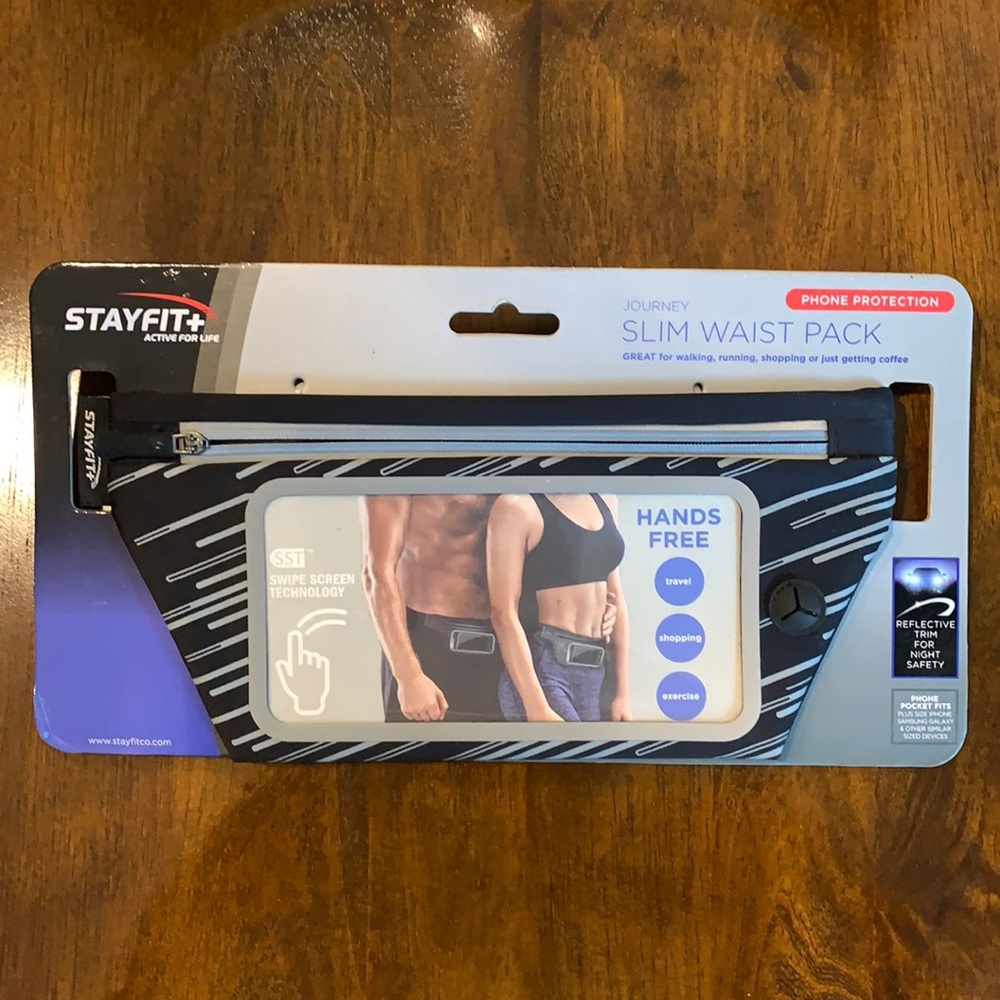 Slim waist pack